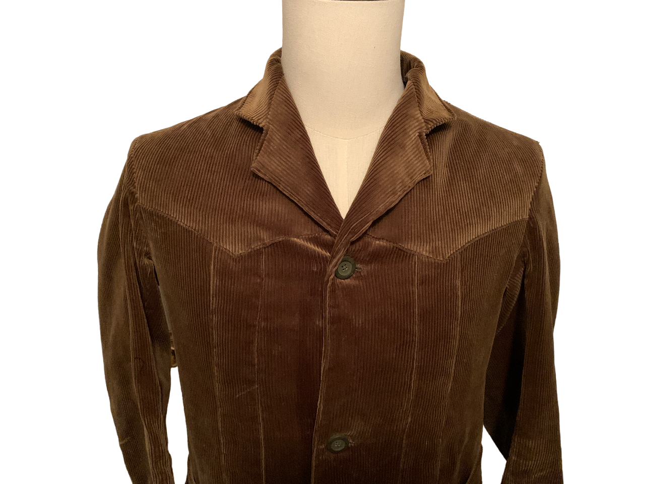 1910s 1920s Mens Corduroy Work Norfolk Suit