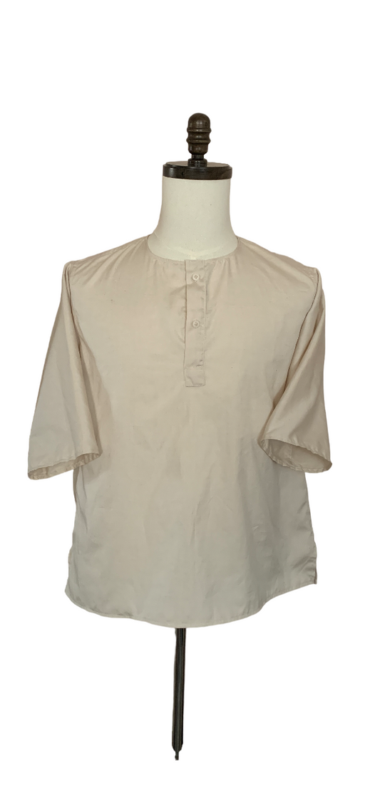 Mens Cotton Henley Undershirt