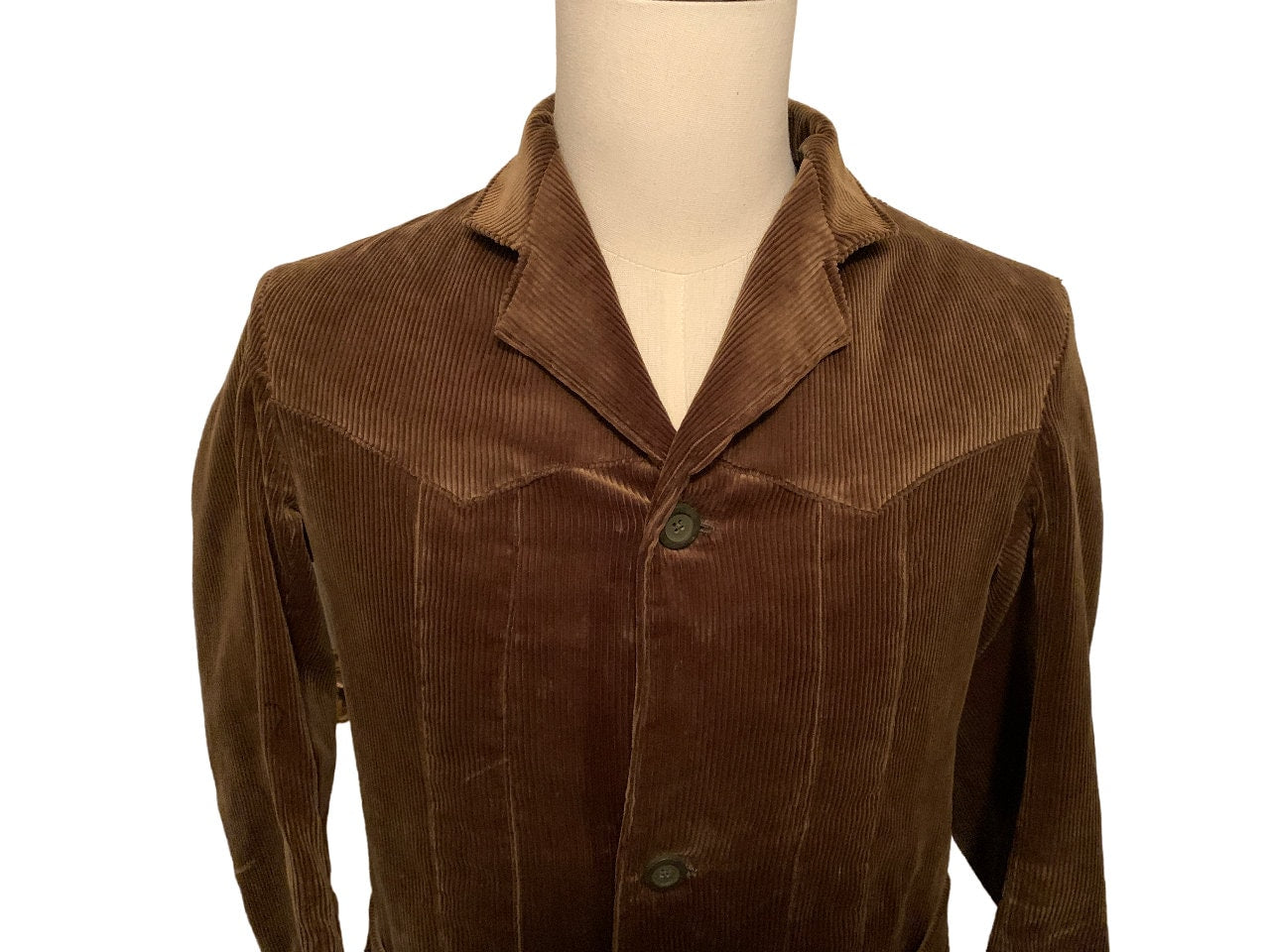 1910s 1920s Corduroy Work Norfolk Jacket