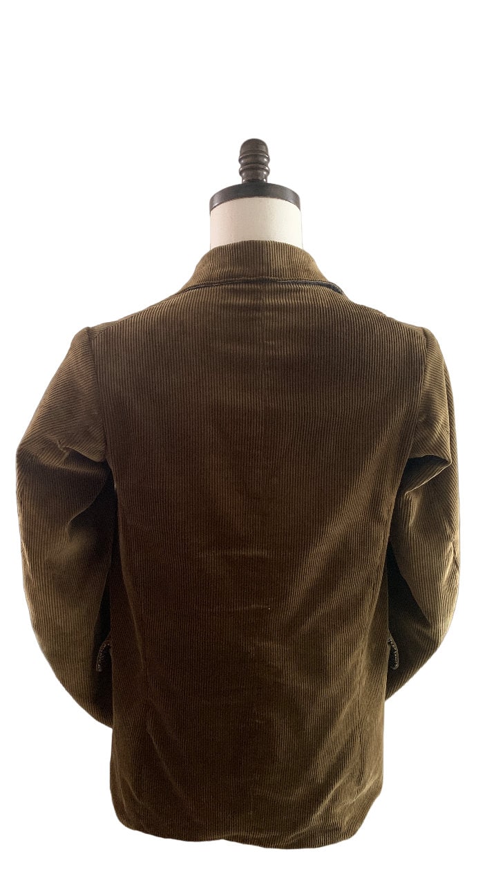 1910s Ready to Wear Style Mens Corduroy Jacket